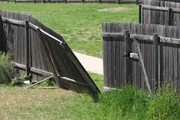 Broken Fence repairs