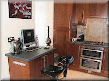 computer station